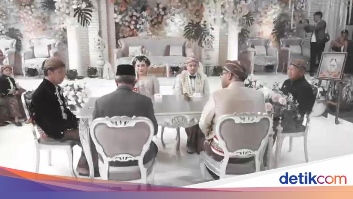 Sah! Keponakan Jokowi Menikah di Solo