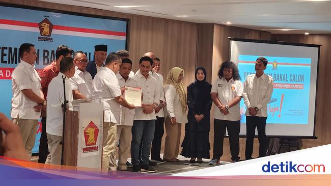 Listing of supporters of Andra Soni-Dimyati in Banten: Gerindra, NasDem to PKS