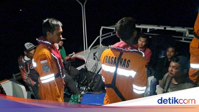 Kapal Pemancing Di Bangka Mati Mesin Kru Penumpang Berhasil Dievakuasi