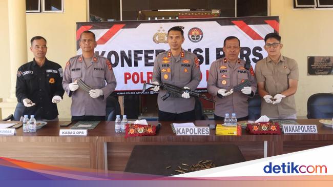 Warga Gayo Lues Temukan Senjata Api Lengkap Peluru saat Bersihkan Kebun