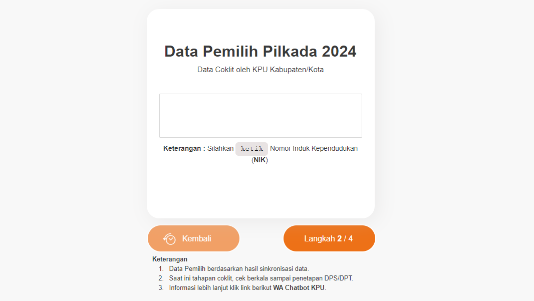 Link Dan Cara Cek DPT Online Pilkada 2024 Serta Syarat Menjadi Pemilih