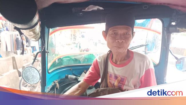 Kerasnya Hidup Sopir Bajaj di Kota Jakarta, Dipalak Preman-Kena Copet
