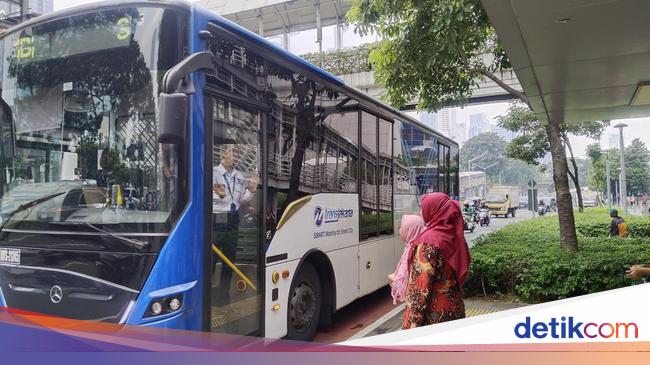 TransJ Modifikasi Layanan saat Pelantikan Presiden Besok, Simak di Sini