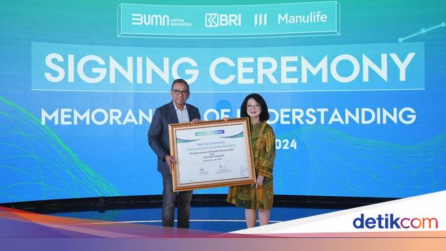 BRI Gandeng Manulife Indonesia Permudah Pembayaran Premi Asuransi Nasabah