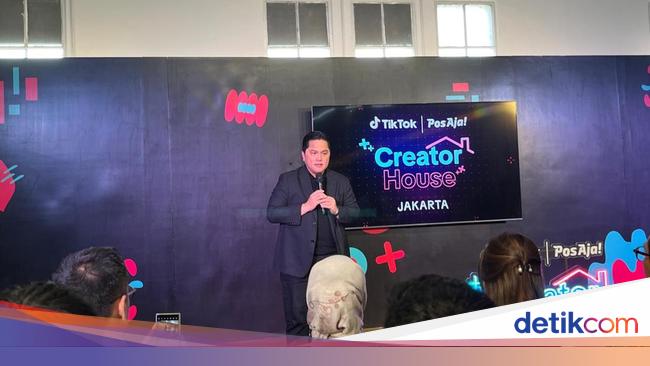 Erick Thohir Sentil Keras TikTok: Jangan Jadi Stranger di RI