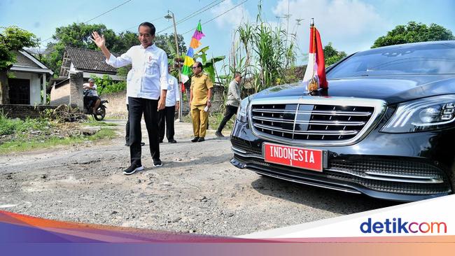 Titah Jokowi ke Basuki Lihat Jalan Lampung Tak Kunjung Mulus