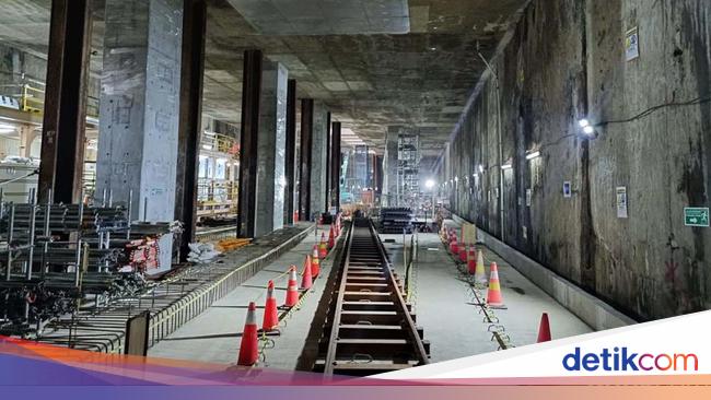 MRT Jakarta Rute HI-Harmoni Ditarget Selesai 2027, Begini Progresnya