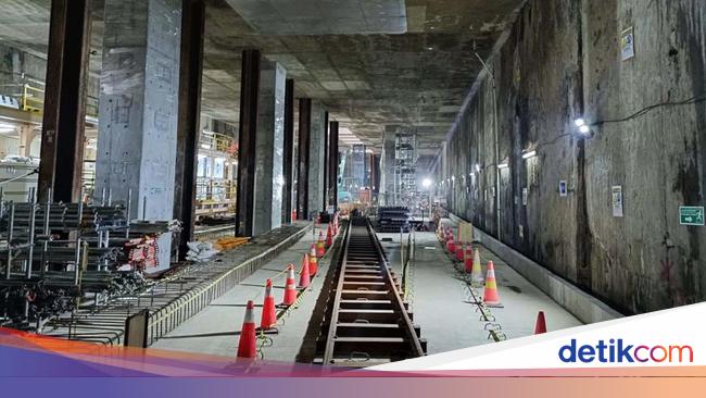 MRT Jakarta Rute HI-Harmoni Ditarget Selesai 2027, Begini Progresnya
