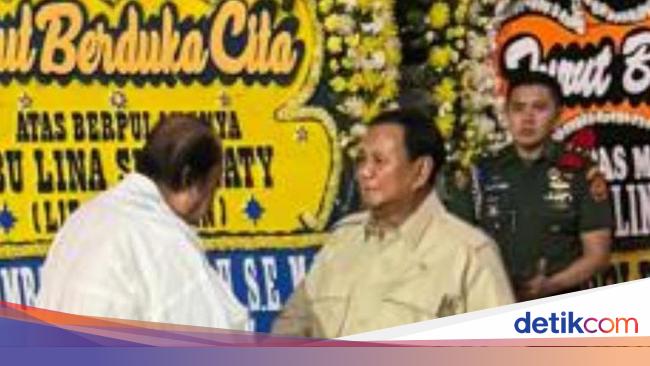 Ibunda Konglomerat RI Meninggal Dunia, Prabowo Datang Melayat
