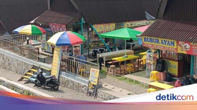 Seperti Ini Kondisi Rest Area Gunung Mas yang Jadi Tempat Relokasi PKL Puncak
