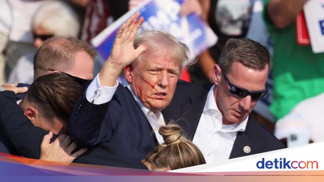 Saat Trump Bilang Seharusnya Sudah Mati Usai Selamat dari Penembakan