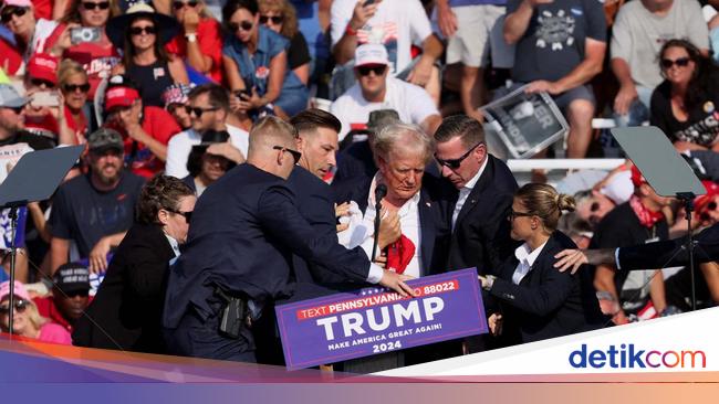 Segini Gaji Secret Service yang Kecolongan di Insiden Penembakan Trump