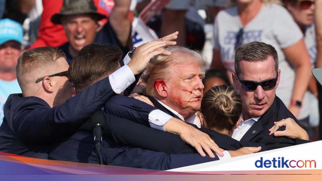 Ayah Berkorban Nyawa Lindungi Anak Istri Saat Trump Ditembaki