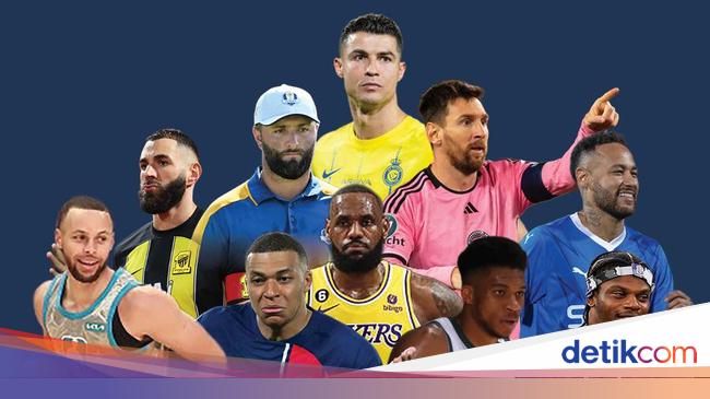 Daftar Atlet Terima Bayaran Termahal