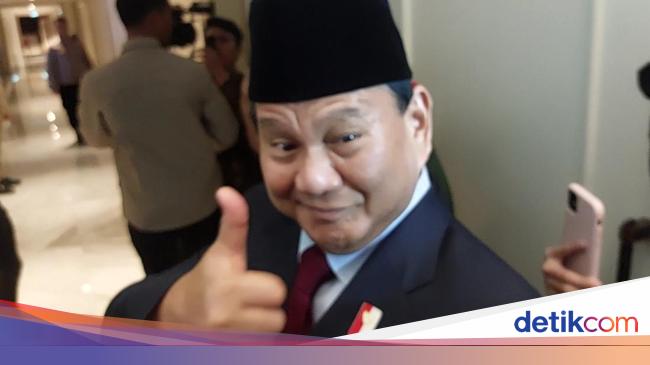 Prabowo Angkat Jempol Saat Respons Keponakannya Dilantik Jokowi Jadi Wamenkeu