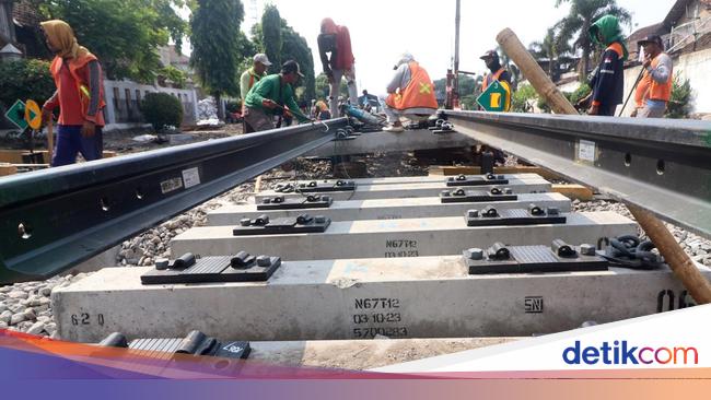 KAI Bakal Polisikan Semua Pelaku Pencurian Penambat Rel