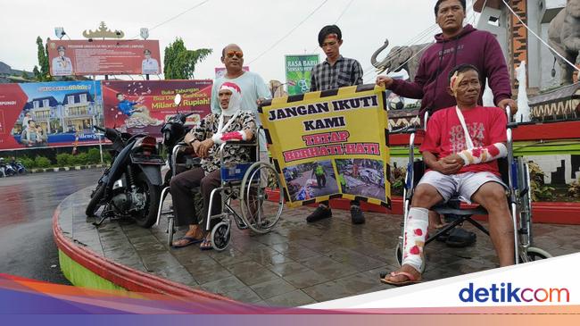 Tampilkan 'Korban Laka', Polresta Bandar Lampung Sosialisasi Tertib ...