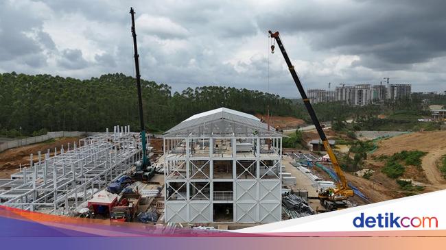 Catat Rekor! Hunian Pekerja Konstruksi II di IKN Dibangun dalam 29 Jam