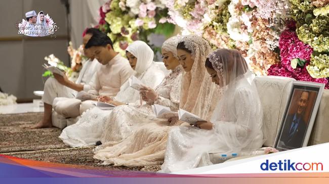 Momen Pengajian Thariq-Aaliyah Jelang Nikah, Adjie Massaid Tak Terlupakan