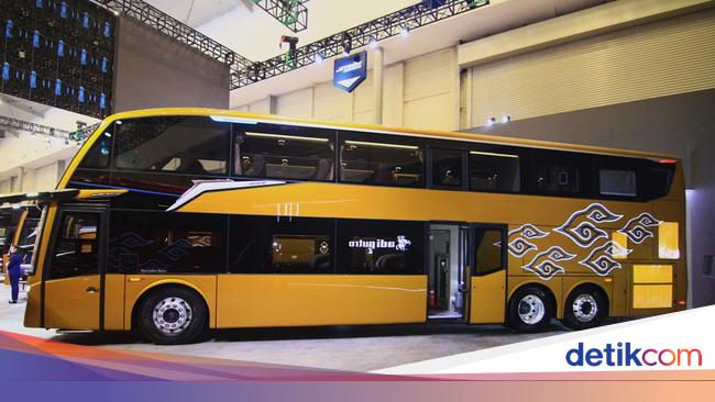 Bus Baru PO Garuda Mas Meluncur di GIIAS 2024, Sudah Punya Fitur ADAS