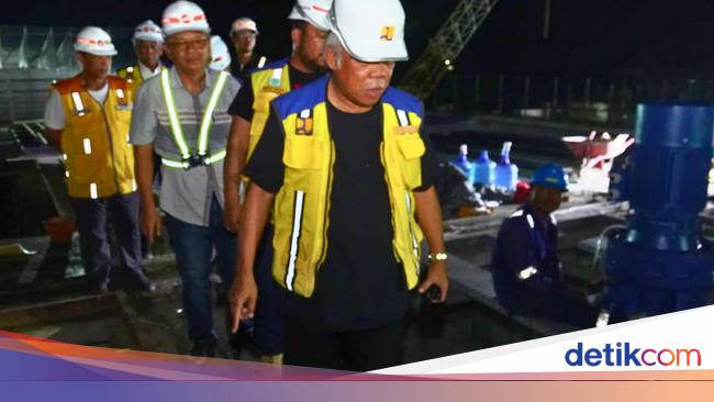 Basuki Bergadang demi Pastikan Air Bersih Mengalir di IKN