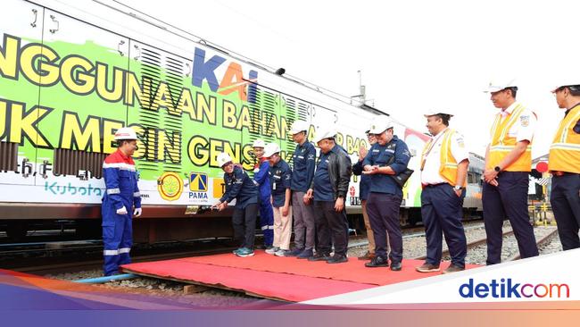 B40 Mulai Dipakai Kereta, KAI Bangun Fasilitas Pencampuran Bahan Bakar