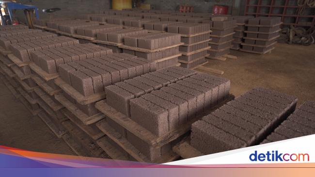 Harita Nickel Olah Sisa Hasil Produksi Tambang Jadi Batako-Terumbu Karang
