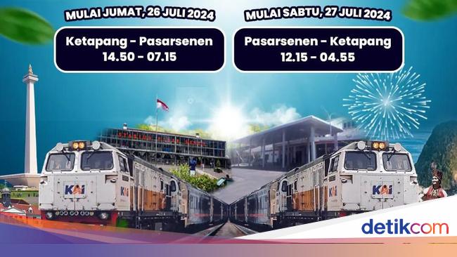 Kereta Blambangan Ekspres Diperpanjang hingga Stasiun Pasar Senen