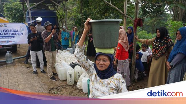 Krisis Air Bersih Landa 3 Desa Di Mojokerto 8 320 Jiwa Terdampak