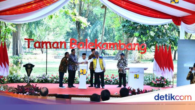 Wapres Resmikan Taman Balekambang Surakarta yang Direvitalisasi Rp 170 M