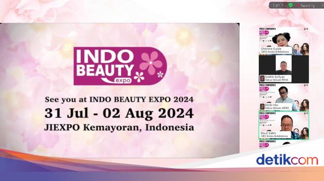 IndoBeauty Expo 2024 Bakal Diikuti 170 Perusahaan Kosmetik dari 12 Negara