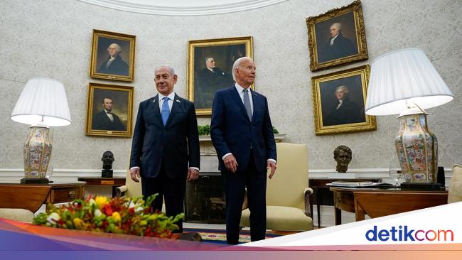 Biden Desak Netanyahu Capai Kesepakatan Gencatan Senjata Gaza