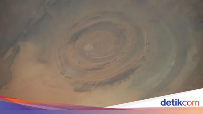 The newest picture of the ‘Eyes of the Sahara’ will be seen  outer area