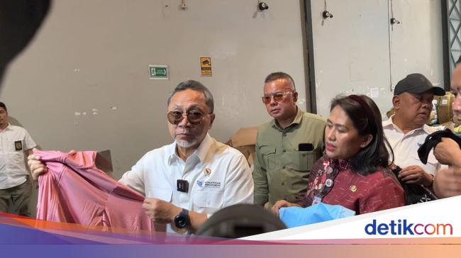 Hasil Kerja Perdana Satgas: Sita HP hingga Pakaian Impor Ilegal Rp 40 M
