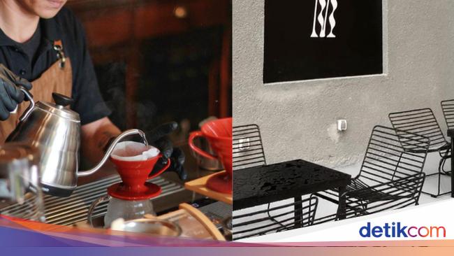 kafe modern di blok m dengan suasana kekinian dan dekorasi menarik