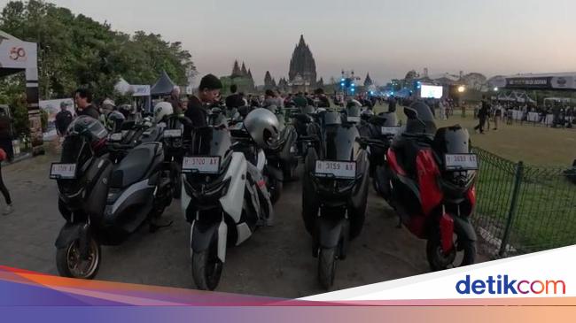 Pengguna Maxi Tumpah Ruah di Prambanan