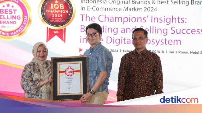 Le Minerale Raih IOB Award 2024, Bukti Mampu Bersaing Dengan Produk Asing