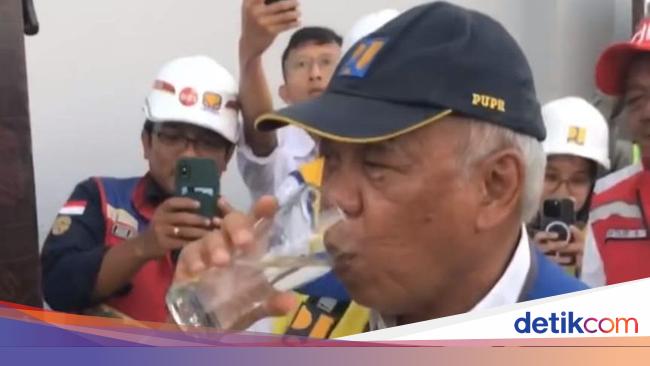 Basuki Buka-bukaan Belum Semua Air di IKN Bisa Langsung Diminum