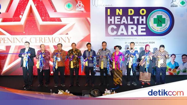 Pameran Alkes Indo Health Care Gakeslab Expo 2024 Resmi Dibuka