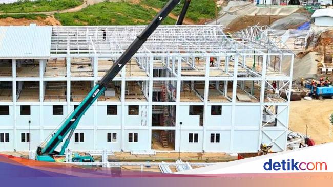 Rekor! Rumah Pekerja di IKN Hanya Dibangun 29 Jam