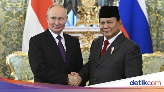 Surat Pribadi dari Putin yang Disebut Prabowo sebagai Sahabat