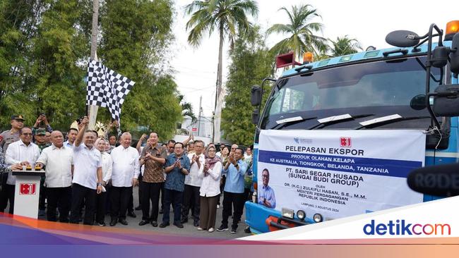 Produk Kelapa RI Tembus Pasar Australia, China, Belanda, hingga Tanzania