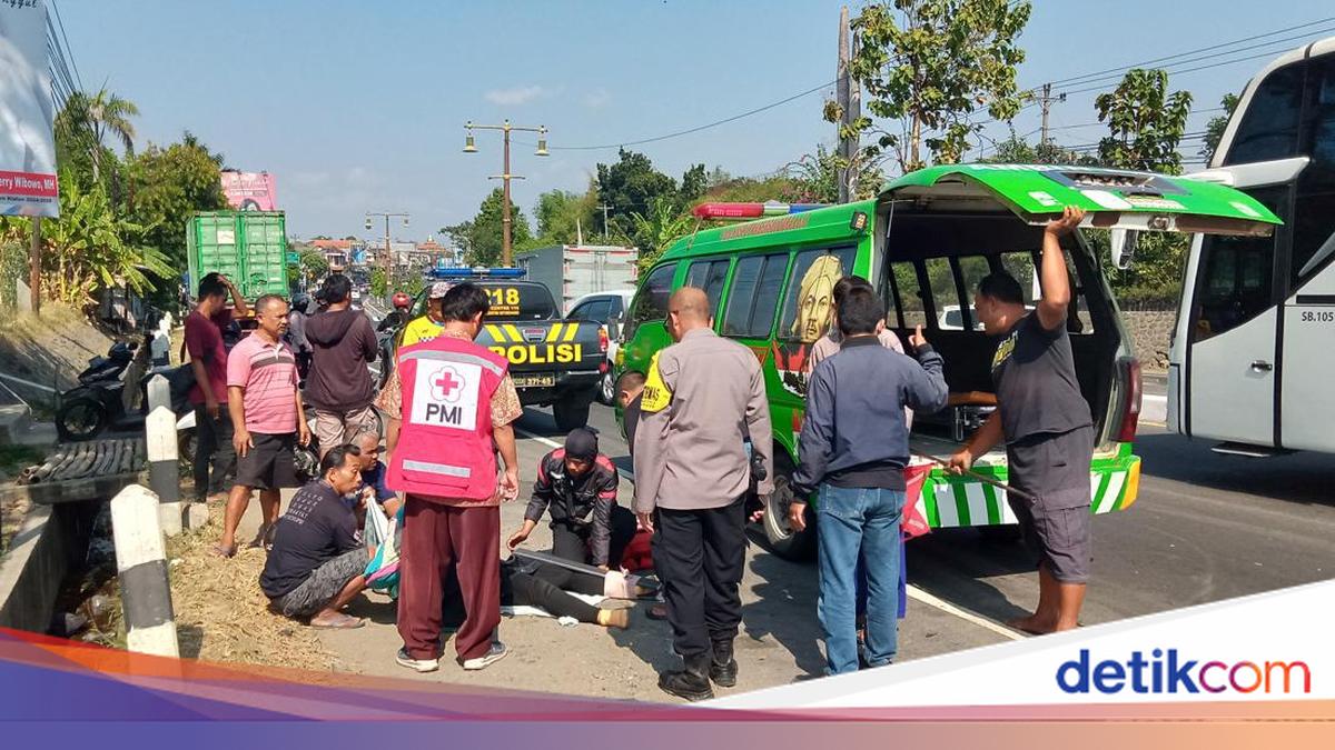 Kecelakaan Motor Vs Motor Di Jalan Jogja Solo Klaten