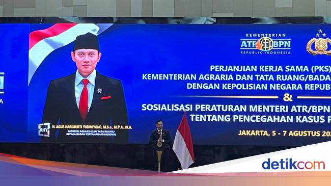 AHY Klaim Selamatkan Rp 5,7 T Potensi Kerugian Negara Atas Mafia Tanah