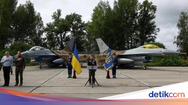 Ukraina Mulai Kerahkan Jet Tempur F-16 Hadapi Rusia