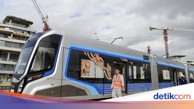 Kereta Tanpa Rel di IKN Siap Diuji Coba 10 Agustus!