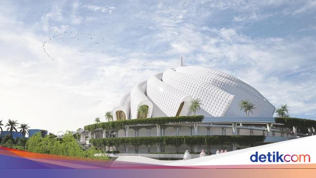 Proyek Masjid Negara di IKN Telan Dana Rp 940 M, Begini Progres Terbarunya