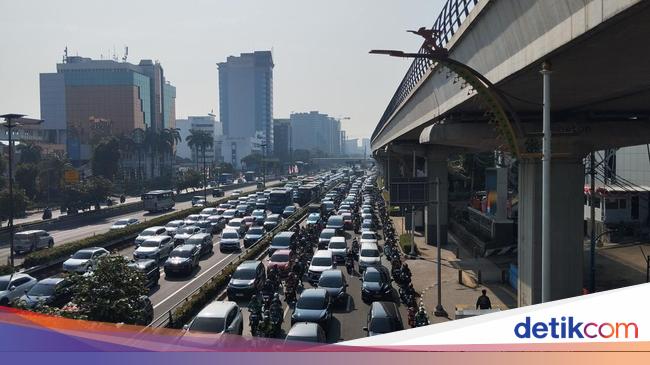Faktor yang Bikin Tingkat Kemacetan Jakarta Menurun