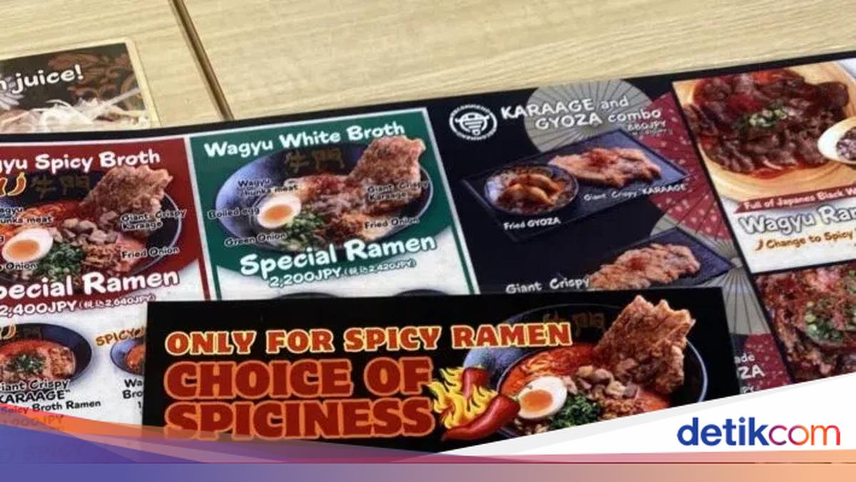 Tingkat Rasa Pedas Indonesia Dipakai untuk Rasa Ramen di Jepang