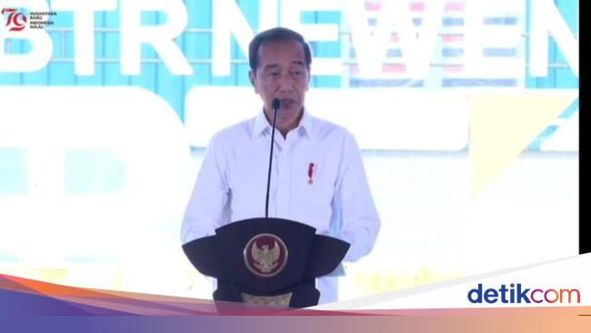 Jokowi Resmikan Pabrik Bahan Baterai China di Kendal, Produksi 80 Ribu Ton Anoda!
